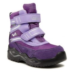 Śniegowce Sprandi. Fioletowe śniegowce dziewczęce Sprandi, bez zapięcia. Za 119.99 zł.