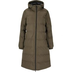 Parka dla kobiet Whistler Abella. Zielone kurtki damskie Whistler, bez wzorów, z puchu, bez kaptura. Za 384.00 zł.