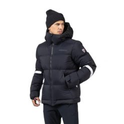 Kurtka narciarska Rossignol Daille. Czarne kurtki męskie Rossignol, m, bez wzorów, sportowe, bez kaptura. Za 2,059.00 zł.