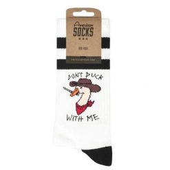 Skarpety American Socks Don't Duck With Me wielokolorowe. Skarpety męskie AMERICAN SOCKS, bez wzorów. Za 80.37 zł.
