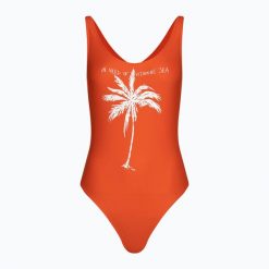 Strój kąpielowy jednoczęściowy damski Banana Moon Physic Watercol. Brązowe kostiumy jednoczęściowe damskie Banana Moon, l, bez wzorów, z elastanu, eleganckie, do pływania. Za 229.99 zł.