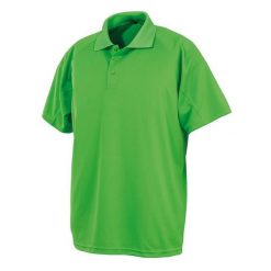 Męska Koszulka Polo Impact Performance Aircool. Szare koszulki polo męskie SPIRO, m, bez wzorów, bez ramiączek. Za 48.99 zł.
