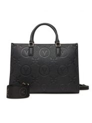 Valentino Torebka Samba Re VBS8ZG05 Czarny. Czarne torebki do ręki damskie Valentino, bez wzorów, ze skóry, bez dodatków. Za 699.99 zł.