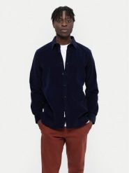 Selected Homme Koszula Gowen 16090182 Granatowy Regular Fit. Niebieskie koszule męskie Selected Homme, m, bez wzorów, z bawełny, bez kołnierzyka, bez ramiączek. Za 149.99 zł.
