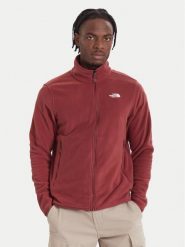 The North Face Polar Glacier NF0A8D0R Czerwony Regular Fit. Czerwone bluzy męskie The North Face, l, bez wzorów, z polaru, bez kaptura. Za 349.99 zł.