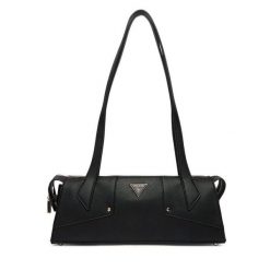 Torebka Guess. Czarne torebki do ręki damskie Guess, z aplikacjami, klasyczne, bez dodatków. Za 659.99 zł.