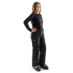 Dziewczęce spodnie na narty i snowboard z szelkami Sporty zimowe K-Core-G Kramp. Czarne buty zimowe dziewczęce SIROKO, bez wzorów, bez zapięcia. W wyprzedaży za 146.95 zł.