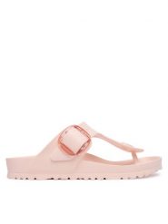 Birkenstock Japonki Gizeh 1031321 Różowy. Czerwone klapki damskie Birkenstock, bez wzorów, z syntetyku, bez obcasa. Za 269.99 zł.