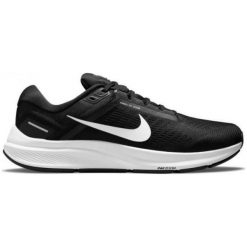 Nike Nike Air Zoom Structure 24 DA8535-001 Czarne 42. Czarne buty sportowe męskie Nike, bez zapięcia. Za 519.59 zł.