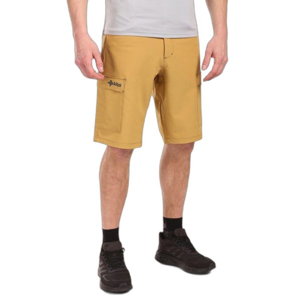 Szorty Kilpi Kilkis. Żółte krótkie spodenki sportowe męskie Kilpi, m, bez wzorów, z materiału, eleganckie. Za 179.35 zł.