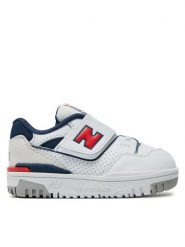 New Balance Sneakersy 550 V1 IHB550ED Biały. Białe buty sportowe dziewczęce New Balance, bez wzorów, ze skóry, bez zapięcia. Za 279.99 zł.