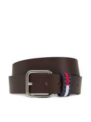 Tommy Jeans Pasek Męski Ryan 3.5 AM0AM13415 Brązowy. Brązowe paski damskie Tommy Jeans, bez wzorów, z jeansu. Za 139.99 zł.