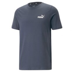 T-shirt małe logo Puma ESS(S). Brązowe t-shirty męskie Puma, m, bez wzorów, z bawełny, bez kołnierzyka. Za 98.55 zł.