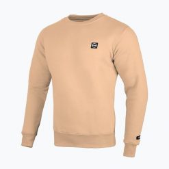 Bluza męska Octagon Small Logo. Brązowe bluzy męskie OCTAGON, m, bez wzorów, bez kaptura. Za 169.99 zł.