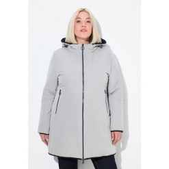 Damskie HYPRAR odwracalna kurtka pikowana odblaskowa. Szare kurtki damskie Ulla Popken, plus size, bez wzorów, z elastanu, bez kaptura. W wyprzedaży za 543.99 zł.