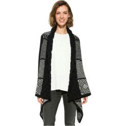 Desigual Panie sweter jers Menta 17WWJFG7 5001 (rozmiar S). Swetry damskie Desigual, s, bez wzorów, bez kołnierzyka, bez ramiączek, bez kaptura. W wyprzedaży za 252.00 zł.