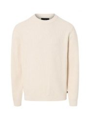 Jack & Jones sweter z dzianiny Mężczyźni Bawełna (100%) biały, L. Białe swetry przez głowę męskie Jack & Jones, l, bez wzorów, z bawełny, bez kołnierzyka. Za 249.95 zł.