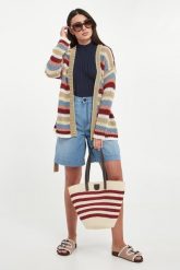Kardigan damski lniany Bonito WEEKEND MAX MARA. Kardigany damskie Weekend Max Mara, s, bez wzorów, ze lnu. Za 1,519.00 zł.