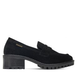 Półbuty G-Star Raw. Czarne półbuty damskie G-Star Raw, bez wzorów, retro, bez obcasa, na obcasie, bez zapięcia. Za 239.99 zł.