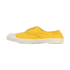 Buty Bensimon - Damskie - Niskie. Żółte obuwie sportowe damskie Bensimon, bez wzorów, z materiału, do biegania. Za 147.75 zł.