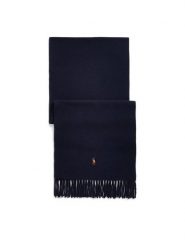 Polo Ralph Lauren Szal 449891308005 Niebieski. Niebieskie rękawiczki męskie Polo Ralph Lauren, bez wzorów, z wełny. Za 469.99 zł.