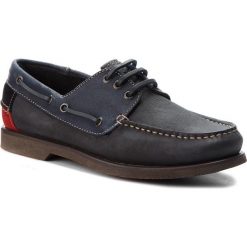 Mokasyny TOMMY JEANS - Winter B EM0EM00158 Ink 006. Mokasyny męskie marki Tommy Jeans. W wyprzedaży za 279.00 zł.