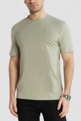 GUESS Zielony t-shirt męski Hedley, Rozmiar XXL. Zielone t-shirty męskie Guess, l, z aplikacjami, bez kołnierzyka. W wyprzedaży za 119.99 zł.