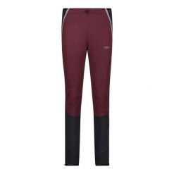 Cmp Damskie spodnie długie - Light Hybrid Softshell. Fioletowe spodnie sportowe damskie CMP, bez wzorów, z elastanu, narciarskie. Za 283.00 zł.