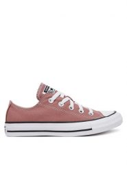 Converse Trampki Chuck Taylor All Star A10539C Różowy. Czerwone trampki i tenisówki damskie Converse, bez wzorów, z materiału, retro, bez zapięcia. Za 229.99 zł.