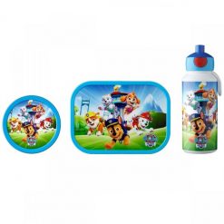 Lunch set campus 3 el. paw patrol pups 107410865400. Torby i plecaki dziecięce Mepal, z tworzywa sztucznego. W wyprzedaży za 139.90 zł.