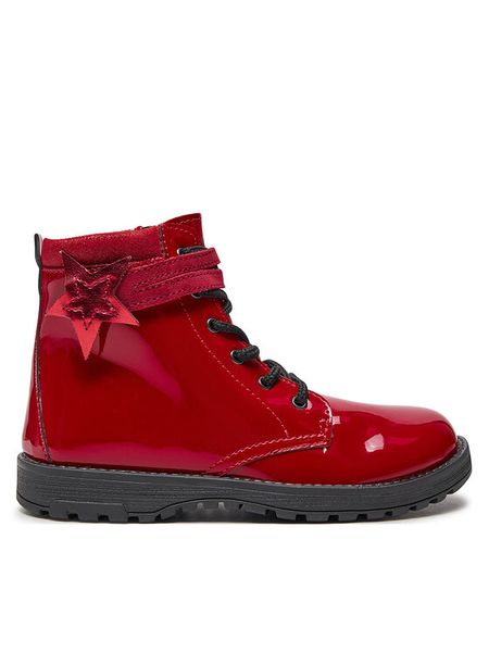 Primigi Kozaki 6912200 D Czerwony. Czerwone buty zimowe dziewczęce Primigi, bez wzorów, ze skóry, bez zapięcia. Za 379.99 zł.