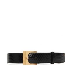 Pasek Elisabetta Franchi. Czarne paski damskie Elisabetta Franchi, bez wzorów. Za 819.99 zł.