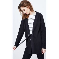 Kardigan z wiązaniem. Kardigany damskie MOODO, l, bez wzorów, bez kołnierzyka, bez ramiączek, bez kaptura. Za 29.99 zł.