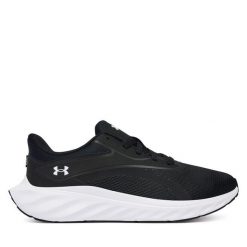 Buty do biegania Under Armour. Czarne buty sportowe męskie Under Armour, bez zapięcia, do biegania. Za 299.99 zł.