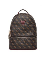 Guess Plecak TWLQ96 76032 Brązowy. Brązowe plecaki damskie Guess, z aplikacjami, ze skóry. Za 639.99 zł.