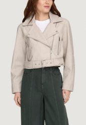 Kurtka Kobieta ONLY Onlpauline Faux Leather Cc Otw. Brązowe kurtki damskie Only, s, bez wzorów, bez kaptura. Za 288.60 zł.
