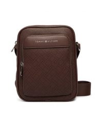 Tommy Hilfiger Saszetka Th Flag Monogram Mini Reporter AM0AM14138 Brązowy. Brązowe saszetki męskie Tommy Hilfiger, ze skóry. Za 369.99 zł.