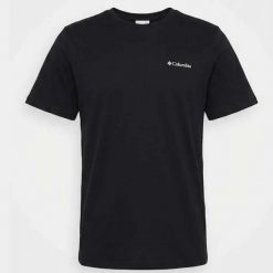Koszulka T-shirt Columbia 2154991cb Czarna. Czarne t-shirty męskie Columbia, l, bez wzorów, z materiału, bez kołnierzyka. Za 129.05 zł.