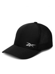 Reebok Czapka z daszkiem CEOWB-RBH1900-SS26 Czarny. Czarne rękawiczki męskie Reebok, bez wzorów, z poliesteru. Za 89.99 zł.