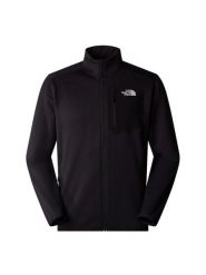 The North Face Polar Crest NF0A897C Czarny Regular Fit. Czarne bluzy męskie The North Face, m, bez wzorów, z polaru, bez kaptura. Za 449.99 zł.