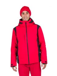 Kurtka Narciarska Rossignol męska Velika JKT czerwona. Czerwone kurtki snowboardowe męskie Rossignol, l, bez wzorów, z materiału, długie, z kapturem, narciarskie, primaloft. Za 1,529.00 zł.