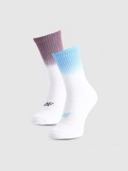 4F Skarpety casual za kostkę (2-pack) uniseks - multikolor 35-38. Skarpety męskie 4f, bez wzorów. Za 59.99 zł.