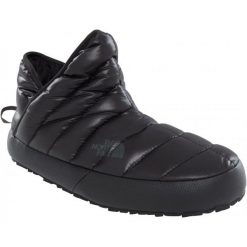 The North Face Kapcie W Thermoball Traction Bootie Shiny Tnf Black 39. Czarne kapcie damskie The North Face, z gumy. W wyprzedaży za 159.00 zł.