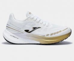 Buty do biegania Joma R.2000 white/gold. Białe obuwie sportowe damskie Joma, bez wzorów, do biegania. Za 589.99 zł.