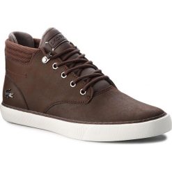 Sneakersy LACOSTE - Esparre Winter C 318 3 Cam 7-36CAM00222E2 Dk Brw/Brw. Półbuty na co dzień męskie marki Lacoste. W wyprzedaży za 369.00 zł.