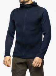 Bluza biegowa męska Houdini Pace Flow Houdi. Niebieskie bluzy męskie Houdini, m, bez wzorów, z materiału, bez kaptura. Za 581.89 zł.