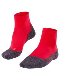 Skarpetki damskie Falke TK2 Short Cool. Czerwone skarpety damskie Falke, bez wzorów, z elastanu. Za 296.99 zł.