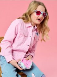 Okulary przeciwsłoneczne z etui Stitch - wielobarwny. Okulary przeciwsłoneczne dla dzieci Sinsay. Za 19.99 zł.