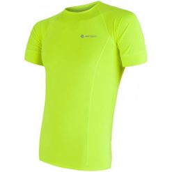 Sensor Koszulka Męska Coolmax Fresh Yellow M. Koszulki sportowe męskie marki Sensor. W wyprzedaży za 99.00 zł.