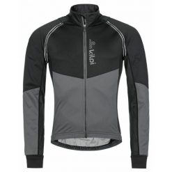 Męska kurtka softshell Kilpi ZAIN-M. Szare kurtki męskie Kilpi, m, bez wzorów, z softshellu, bez kaptura. Za 236.15 zł.